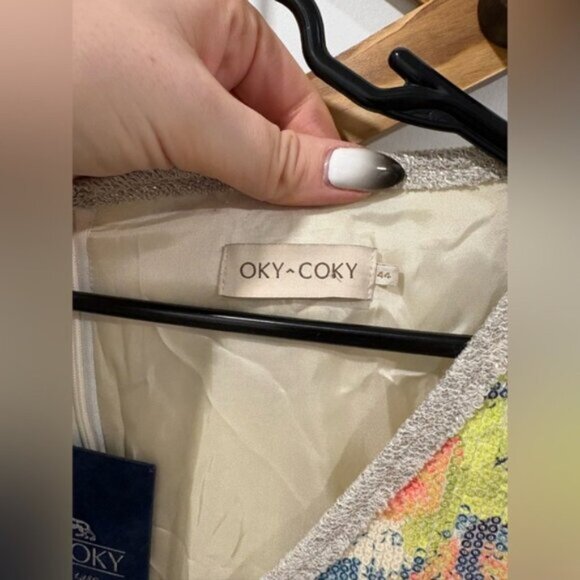 OKY ^ COKY - Colorful Floral Dress with Tassel Detail- Spanish Designer - Picture 5 of 11